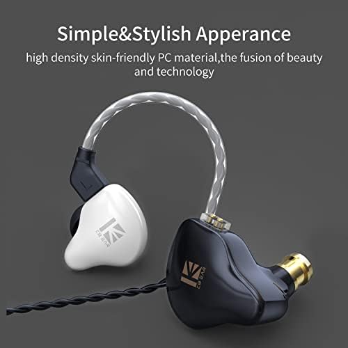 Transform Your Sound Journey with keephifi KBEAR Flash Hi-Fi Earphones – Premium Dual Driver Hybrid In-Ear Monitors in Stunning CNC Aluminum Alloy, Featuring Detachable 2 PIN-C Cable for Customization and Ergonomic Comfort for Extended Listening Sessions (Purple, Without Mic)