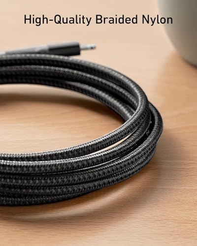Anker 551 USB-A to Lightning Cable (3 ft) – Ultra-Fast Charging i Phone Charger, MFi Certified for i Phone 13/12/11/X/8 Series, Durable Nylon Build for Home and Car Use, Superior Compatibility and Reliability