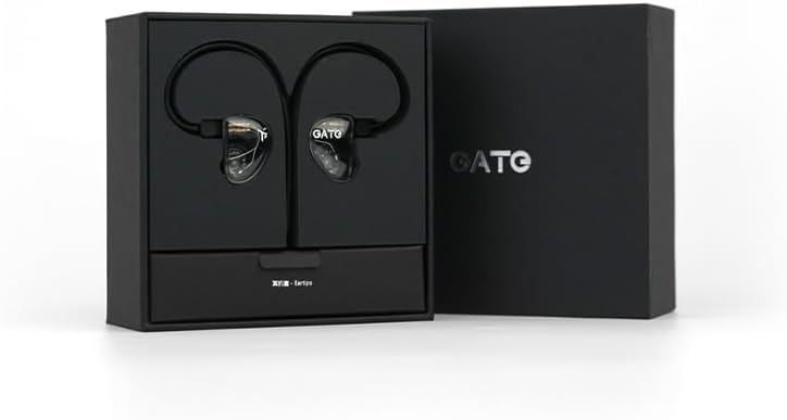 Experience Unmatched Audio Clarity with Fanmusic TRUTHEAR GATE Dynamic Driver In-Ear Headphones – Sleek Black Design, Detachable 0.78 mm 2-Pin Cable, and Integrated Microphone for Seamless Connectivity and Comfort, Perfect for Audiophiles and Everyday Listeners – Elevate Your Music Journey Today