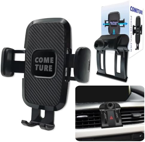 COMETURE Mazda-Specific Car Phone Holder Mount – Premium 360-Degree Adjustable Smartphone Cradle for i Phone & Android – Effortless Installation & Enhanced Driving Safety Accessory for Mazda 6 (2016-2017)