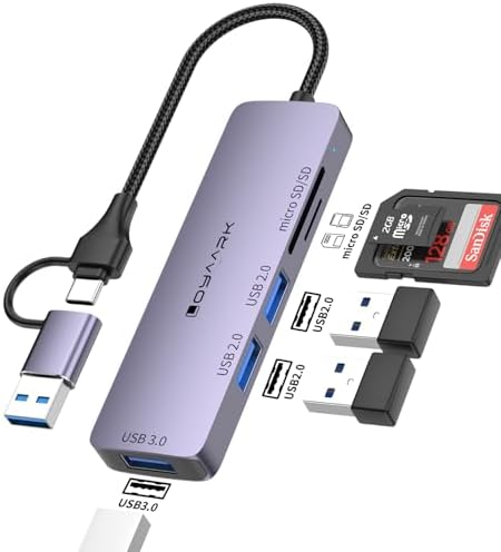 Transform Your Mac Book Pro into a Powerhouse with Our 4 K60 Hz USB C Hub – Ultimate Multi-Port Adapter for Lightning-Fast Data Transfers, PD 100 W Rapid Charging, and Dual SD/TF Card Readers – Ideal for Professionals and Creative Minds