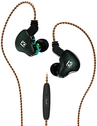 Experience Unmatched Audio Clarity with KBEAR KS2 Hybrid In-Ear Monitor Headphones – 1 BA & 1 DD Drivers for Superior Sound Quality, Noise-Cancelling Technology, and Detachable Cable Design – Perfect for Gaming, Running, and Audiophile Listening in Sleek Black Finish