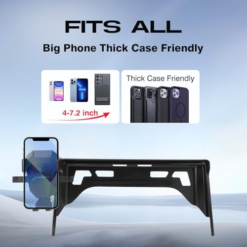 Secure Your Device with the Ultimate Car Phone Holder for Toyota RAV4 (2019-2025) – Adjustable 8-Inch Screen Mount for Hands-Free Navigation, Ultra-Stable Smartphone Cradle for All Models, Effortless Installation and Sleek Integration for Enhanced Driving Safety