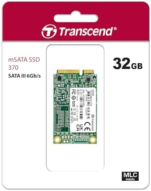 Elevate Your Computing Experience with Transcend 64 GB m SATA SSD – Ultra-Fast SATA III Solid State Drive for Ultrabooks, Desktops, and Tablets – Achieve Lightning Speeds Up to 530 MB/s with Reliable DRAM Cache & MLC Technology for Exceptional Performance and Seamless Compatibility