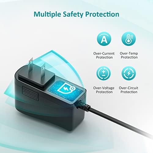 Universal 24 V 1.5 A AC Adapter with 10 Interchangeable DC Plugs – The Ultimate Power Solution for Ride-On Toys, Massage Guns, and LED Strip Lights – Reliable Fast Charging with Overload Protection and Compact Design for Convenience
