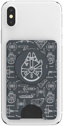 Revolutionary Pop Socket Phone Wallet with Expanding Grip – Sleek Card Holder for Effortless Access, Compatible with Wireless Charging for Enhanced Convenience and Speed