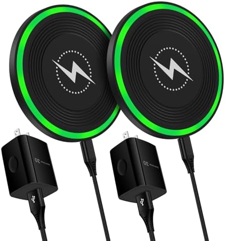 Effortless 15 W Fast Wireless Charging Pad for Samsung Galaxy & Google Pixel – Sleek Black Charging Station with Adapter for Z Flip, Z Fold, S Series, and Pixel 9 a/8/7 – Ultimate Compatibility and Speed for Modern Devices – Tangle-Free Solution for Home and Travel