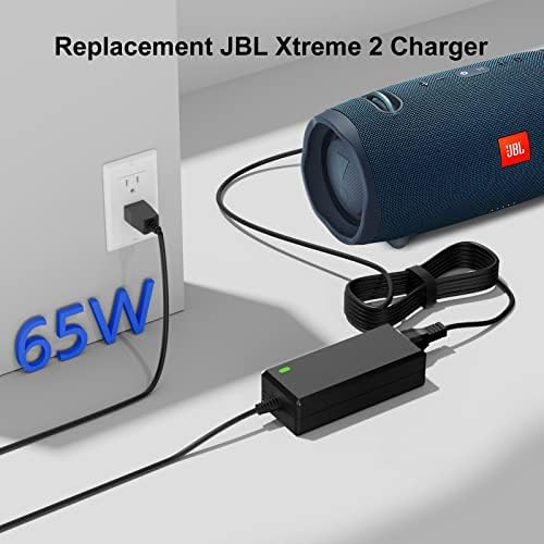 Ultimate JBL Xtreme 2 & Boombox Replacement Charger – 19 V Waterproof Power Cord with 8.8 FT Flexibility for Uninterrupted Music Enjoyment, Ideal for Portable Speaker Enthusiasts