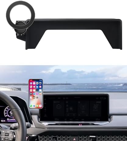 Maser Weller Premium Car Phone Holder for 2018-2022 Honda Accord: 360° Rotatable Mount with Mag Safe Compatibility – Secure Clip Design for Enhanced Safety and Convenience Without Blocking Air Vents – Ideal for 8-Inch Screens and Daily Use