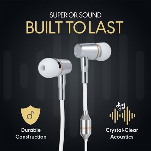 Experience Superior Sound Safety with Air Tube Headphones – EMF-Free Earbuds Featuring 3.5 mm Jack, Built-in Microphone & Volume Control, Comfortable Fit with Multiple Ear Tips, and Stylish Carry Case for Effortless Portability – The Ultimate Choice for Health-Conscious Audiophiles