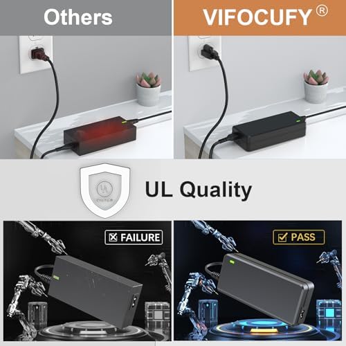 High-Performance 12 V AC Adapter for PAXCESS Rugged330 & Rockpals BALDR330 – Ultimate Durable Power Supply for 330 W Solar Generators, Fast Charging for Outdoor Adventures and Emergency Preparedness