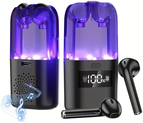 Transform Your Audio Experience with 3-in-1 Wireless Bluetooth Earbuds – Built-in Speaker & Microphone, Exceptional Sound Quality, Mini RGB Charging Case with LED Display, Type-C Fast Charging, 48 Hours Playback for Music, Calls, and On-the-Go Convenience Transform Your Audio Experience with 3-in-1 Wireless Bluetooth Earbuds – Built-in Speaker & Microphone, Exceptional Sound Quality, Mini RGB Charging Case with LED Display, Type-C Fast Charging, 48 Hours Playback for Music, Calls, and On-the-Go Convenience