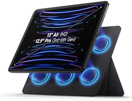 Discover the Ultimate SURITCH Adjustable i Pad Stand Holder for i Pad Pro 13-inch (M4) 2024 – Lightweight, Portable, and Magnetic Design for Enhanced Versatility in Portrait & Landscape Viewing – Premium Ergonomic Tablet Accessory for Work, Entertainment, and Creativity