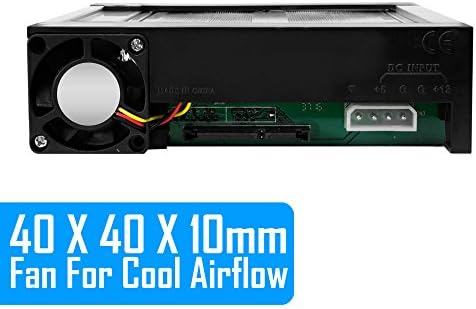 Kingwin Universal Hot Swap Mobile Rack for 2.5” & 3.5” SSD/HDD – Effortless Internal Tray-Less SATA Hard Drive Backplane Enclosure with 6 Gbps Support for SATA I/II/III & SAS I/II – Ultimate Flexibility and Enhanced Data Transfer Speed for Efficient Storage Management