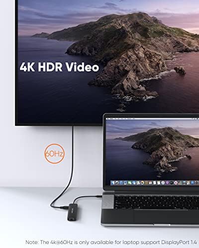 Unlock Ultimate Connectivity with the 7-in-1 USB C Hub 4 K 60 Hz | Cable Creation Multiport Adapter for Seamless 1 Gbps Ethernet, Stunning HDMI Display, Dual USB 3.0 Ports, 100 W PD Charging & SD/TF Card Support – Perfect for Mac Book Pro, i Pad Pro & Steam Deck Users!