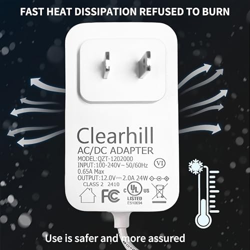 Versatile 24 V 2.5 A 60 W Wall-Mounted Power Supply Adapter for LED Strip Lights, Routers, Cameras – Durable 1.2 m Cable with DC 5.5 x 2.1 mm Connector for Enhanced Device Versatility and Efficiency – Optimize Your Power Management System Today!