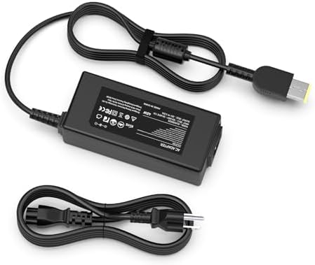 High-Performance 45 W Lenovo Laptop Charger – Compatible with Think Pad T431, T440, T450, T460, E540, X240 & More – USB Square Tip Power Supply with Enhanced Safety Features and Fast Charging Capability – Essential AC Adapter for Reliable Power Needs – 12-Month Warranty Included – Perfect for On-the-Go Professionals and Students