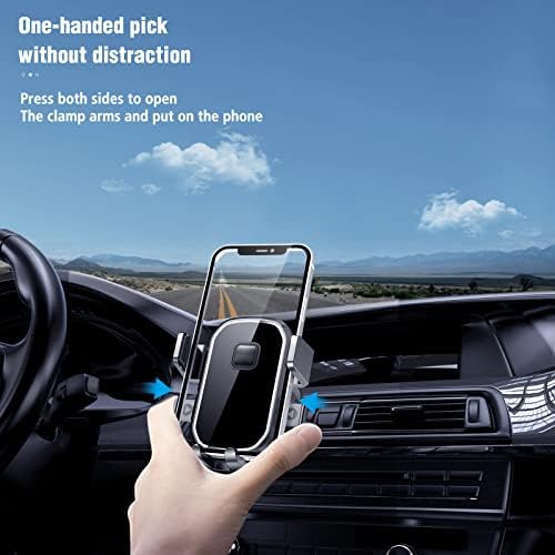 Revolutionary Universal Car Phone Mount: Military-Grade Suction for Ultimate Stability and Hands-Free Navigation – Compatible with All Smartphones, Perfect for Dashboard, Windshield, or Vent Use – Experience Enhanced Safety and Convenience on Every Drive