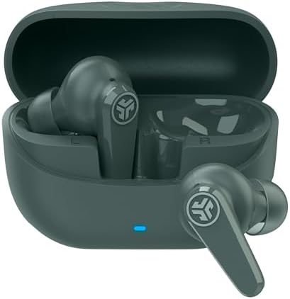 Elevate Your Listening Experience with JLab Go Pods ANC True Wireless Bluetooth Earbuds – Cutting-Edge Hybrid Active Noise Cancellation, 26+ Hours of Playtime, Customizable Sound Profiles via App, Sleek Black Design for Professionals and Casual Users, Enhanced Connectivity for Seamless Streaming