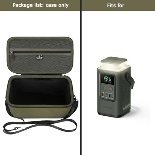 Ultimate Hard Storage Case for Anker Power Core Reserve 192 Wh Power Bank – Impact-Resistant, Lightweight, and Waterproof Travel Protector for 60,000 m Ah Charger – Custom-Fit Design with Soft Interior for Maximum Device Safety and Easy Portability