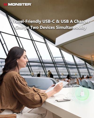 Rapid Charge 25 W USB-C Power Adapter with Foldable Plug & Durable Cable – Perfect for i Phone 15, Samsung Galaxy, i Pad Pro, Google Pixel – Ultra-Compact Travel Charger with Universal Compatibility and Superior Efficiency