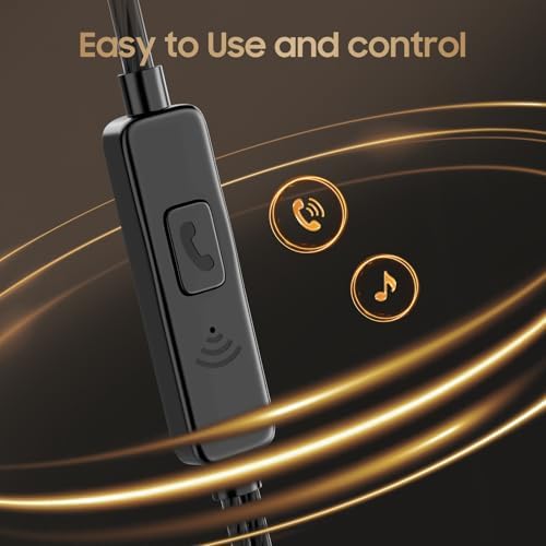 Rayleigh Heavy Bass USB C Wired Earbuds – 3 Pack of Noise-Isolating Headphones with Built-in Microphone for Type C Devices, Ideal for Music Enthusiasts and Gamers, Lightweight and Durable Design for Ultimate Comfort