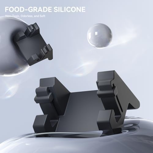 YONZEE Premium Silicone Phone Mount for Tesla Model 3 – Multifunctional Accessory as Vent Hook & Glasses Holder – Enhanced Durability and Universal Compatibility for Seamless Driving Experience