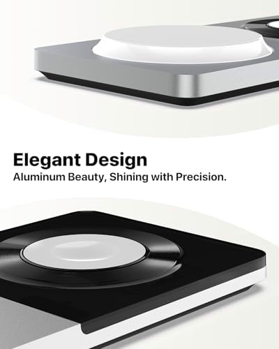 Ultimate 3-in-1 Wireless Charging Station for Apple Devices – Fast Mag Safe Charger for i Phone 12-16, Air Pods & Apple Watch with Foldable Stand – Travel-Friendly, Space-Saving Solution for Home & Office Decor