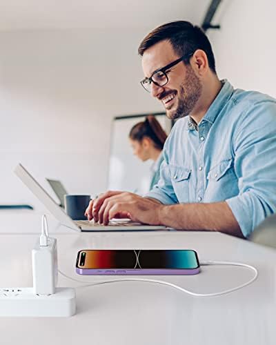 Revolutionary 65 W Ga N USB-C Fast Charger – Compact Power Adapter with PD & QC3.0 for Lenovo, HP, Dell, and Chromebook – 6.5 FT Flexible Charging Cable for Ultimate Portability and Versatile Device Compatibility