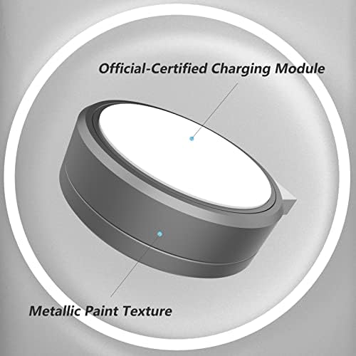 XWIN Cordless Magnetic Portable Charger for Apple Watch – MFi Certified Wireless Charging Solution for All Series Models (1-10) – Fast, Lightweight Travel Charger with USB A Compatibility for Effortless On-the-Go Power