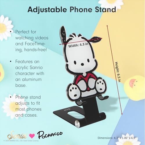 Sonix x Sanrio Character Phone Stand | Adjustable Cell Phone Holder, Desk Stand, Dock | Hello Kitty Classic – Enhanced Compatibility and Speed