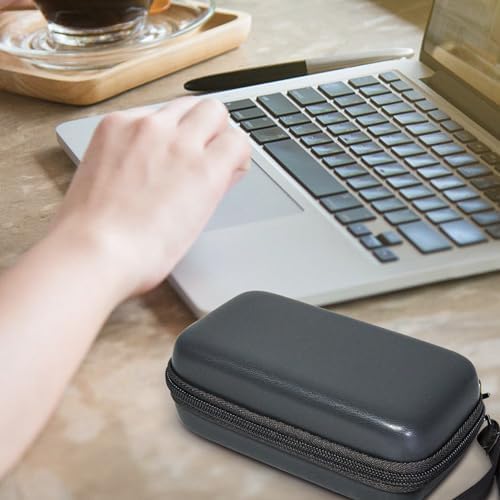 Portable 3-in-1 Charging Case for Anker Mag Go – Qi2 Certified 15 W Mag Safe Wireless Charger with Foldable Magnetic Stand for Apple Devices, Includes Storage for USB-C Cable and Apple Watch – Sleek White Travel Accessory for Ultimate Convenience and Efficiency