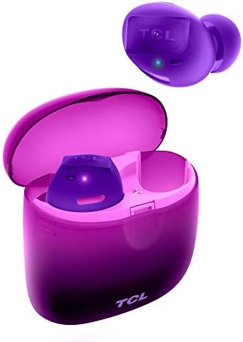TCL SOCL500 TWS Wireless Earbuds – Dynamic Pumping Bass & 26-Hour Playtime, Bluetooth 5.0, Waterproof Design, Noise Isolation, Secure Fit for Active Lifestyles – Sunrise Orange – Ultimate Audio Companion for Gym and Travel