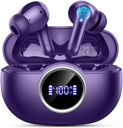 Experience Unmatched Audio Freedom with Rinsmola Bluetooth Wireless Earbuds – Immerse Yourself in Deep Bass Hi-Fi Stereo Sound, Advanced 4-Microphone ENC Noise Cancellation for Clear Conversations, and IP7 Waterproof Protection for Ultimate Durability – Perfect for Sports, Workouts, and Daily Use Across All Devices Including Android, i OS, and Laptops. Enjoy Quick USB Charging for On-the-Go Convenience, Stylish Design for Everyday Use, and Enhanced Compatibility for Seamless Connectivity. Elevate Your Listening Experience with Dynamic Sound Quality and Comfort Fit, Ideal for Music Lovers and Fitness Enthusiasts Alike. Unleash Your Potential with Rinsmola Earbuds, Where Superior Sound Meets Robust Performance for Every Lifestyle.