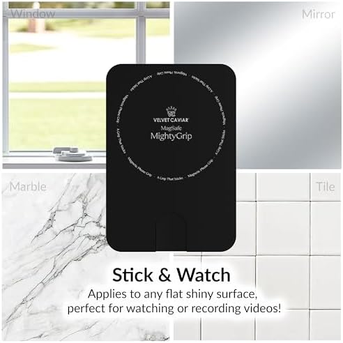 Transform Your Mobile Interaction with the VELVET CAVIAR Mag Safe Suction Cup Phone Case Mount – Superior Silicone Grip for Effortless Selfies and Secure Navigation. Featuring an Elegant Nude Beige Finish, This Premium Phone Accessory Ensures Stability for Streaming and Video Calls. Experience Unmatched Convenience with a Durable, Easy-to-Clean Design Perfect for On-the-Go Lifestyles. Ideal for Enhanced Usability, This Innovative Mount Keeps Your Device Within Arm’s Reach While Elevating Your Everyday Tasks with Style.