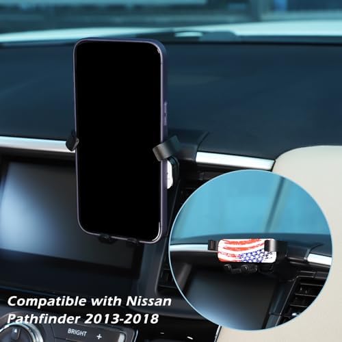 Nissan Pathfinder 2013-2018 Premium Car Phone Holder – Adjustable Air Outlet Mount for Enhanced Navigation and Hands-Free Safety