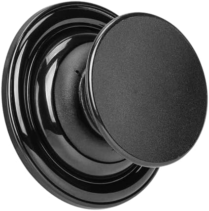 Enhance Your Smartphone Experience with the FAB POPS Magnetic Black Mag Safe Phone Grip & Kickstand – Effortless Wireless Charging, Adapter Ring for Universal Compatibility, and Ultimate Functionality for Daily Use