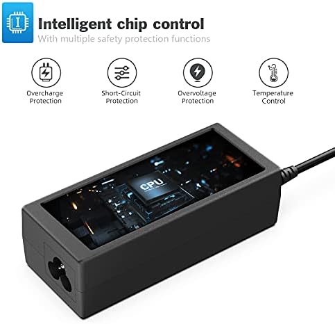 High-Power 130 W USB-C Charger for Dell Laptops – Fast Charge Your XPS 15, 17, Precision & Latitude Models with Ultimate Compatibility and Safety Assurance, Includes Power Supply Cord for Efficient Recharging