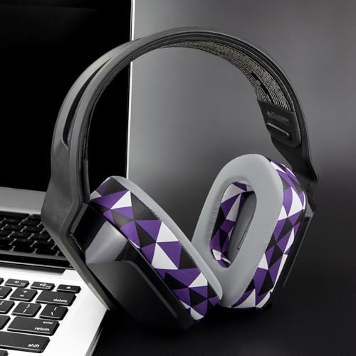 SOULWIT Cooling Gel Earpads for Logitech G733, G535, G335 – Advanced Comfort & Noise Isolation Cushions for Immersive Gaming – Durable Grey Replacement Ear Pads for Enhanced Audio Performance and Extended Playtime