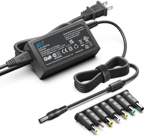 Universal 20 V AC Power Adapter for Bose Soundbars & Theragun Elite – Versatile 7 Barrel Plug Charger for Fast, Safe Power Delivery Across Multiple Devices – Lightweight & Durable Charging Solution for Home & On-the-Go Use