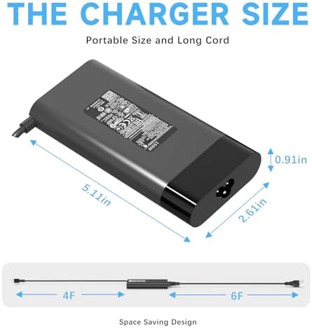Power Up Your HP ZBook with the Ultimate 150 W Laptop Charger – 19.5 V AC Adapter for Gaming & Creative Workstations – Lightweight, Durable, and Safe for Uninterrupted Performance Across Models 15, 16, 17 & Studio Series – Efficient Charging with Advanced Protection Features