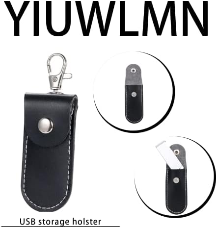 Stylish Pink Leather USB Flash Drive Case Set – 3 Durable Protectors for Safe Storage and Easy Access – Perfect for Women Who Love Chic Tech Accessories – Enhanced Compatibility & Speed for All USB Drives