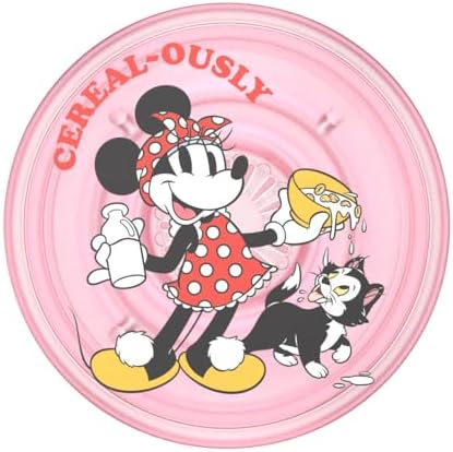 Minnie & Daisy Pop Socket Phone Grip with Versatile Kickstand – Stylish Adhesive Cell Phone Holder for One-Handed Use – Universal Compatibility with i Phone, Samsung & More – Swappable Design for Customization and Wireless Charging Friendly – Anti-Drop Technology for Enhanced Security – Perfect for On-the-Go Users