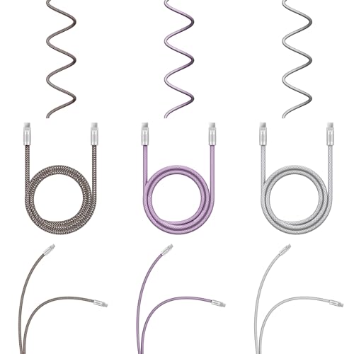 Experience Unmatched Connectivity with Our 3.3 ft Thunderbolt 4 Cable – USB-C to USB-C, Empowering 240 W Power Delivery, 40 Gbps Data Speed, and Stunning 4 K@144 Hz & 8 K@60 Hz Visuals – Ideal for i Phone 15, Mac Book, Galaxy S24, Pixel 8, and More – Sleek Silver Design for Ultimate Performance and Style