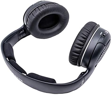 Upgrade Your Audio Experience: Premium Memory Foam Replacement Ear Pads for RS120, RS 110, and HDR120 Wireless Headphones – Enhanced Comfort and Sound Isolation with Durable ABS Rings for Long-lasting Performance