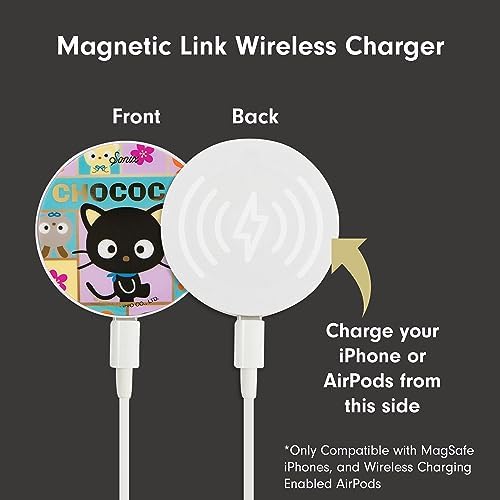 Sonix x Sanrio Hello Kitty & Care Bears Magnetic Mag Safe Charger for i Phone 12-16 Series | 6.5 ft USB-C Fast Wireless Charging Cable | Stylish, Playful, and Efficient Power Solution for Your Device
