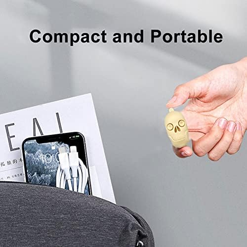 Skull Shaped 64 GB USB Flash Drive – Unique Personality Memory Stick for Stylish Data Storage | Borlter Clamp Cool USB 2.0 Thumb Drive Perfect for Gifts & Everyday Use | Durable, Portable & Compatible with All Devices