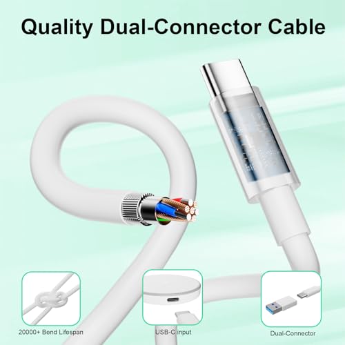 Mag Safe Charger Duo Pack – 15 W Magnetic Wireless Charging Pads with 6 FT USB-C to USB-C Cable for i Phone 16/15/14/13/12 & Air Pods 3/2/Pro – Rapid 50% Charge in 30 Min, Enhanced Magnetic Stability, Sleep-Friendly LED, Advanced Safety Features for All Apple Devices