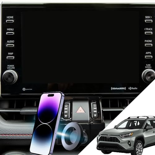 Transform Your Driving Experience with the 2024 Toyota RAV4 Magnetic Phone Holder – Essential Dashboard Mount for 2019-2024 Models, Promoting Safe Hands-Free Navigation and Effortless Smartphone Access – Installs in Seconds with a Sleek Aesthetic to Enhance Your Interior and Driving Safety
