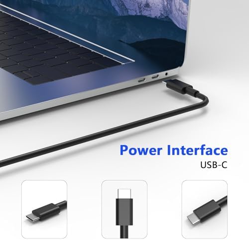 Premium 65 W USB-C Laptop Charger for Asus Zen Book & Expert Book – Rapid Charging Efficiency with Comprehensive Safety Features – Compatible with Zen Book 13/14, Chromebook & ROG Ally – Robust Fireproof Construction with Smart IC Chip Technology – 120-Day Hassle-Free Exchange & 1-Year Warranty for Ultimate Peace of Mind